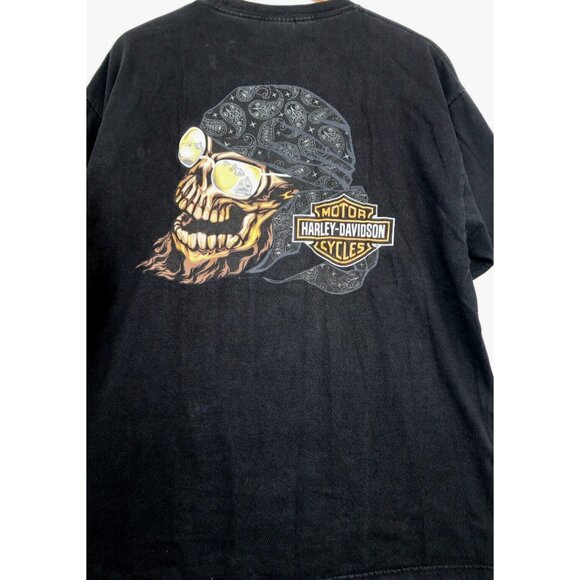 Harley Davidson Honolulu Hawaii Dealership Skull Graphic XL RK Stratman - *READ! - Picture 1 of 12